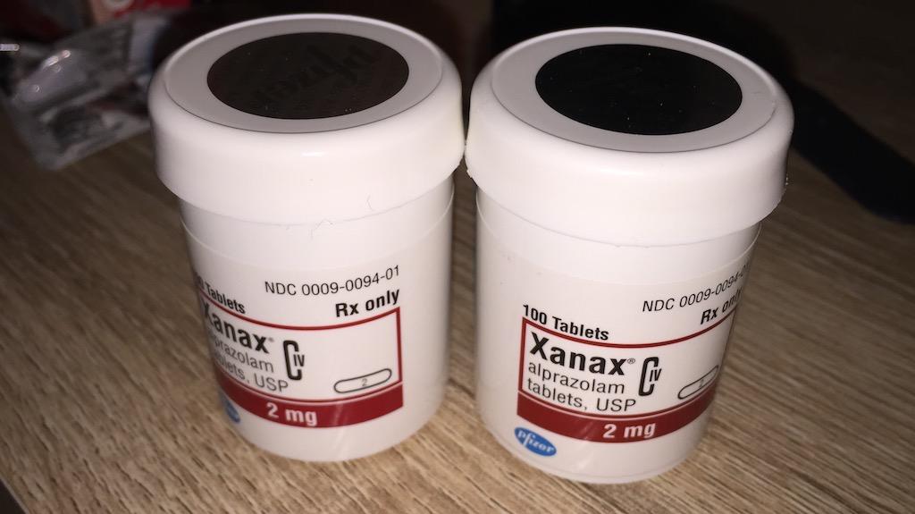 Xanax bottles