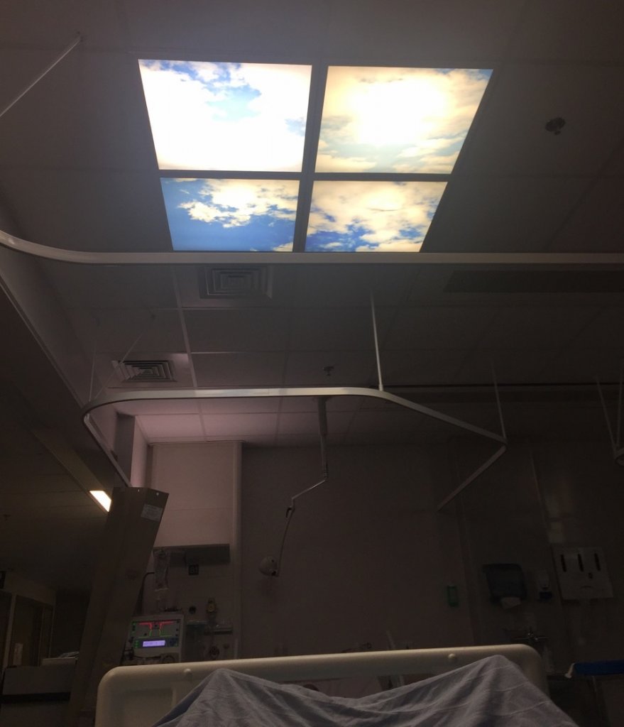 Hospital ceiling