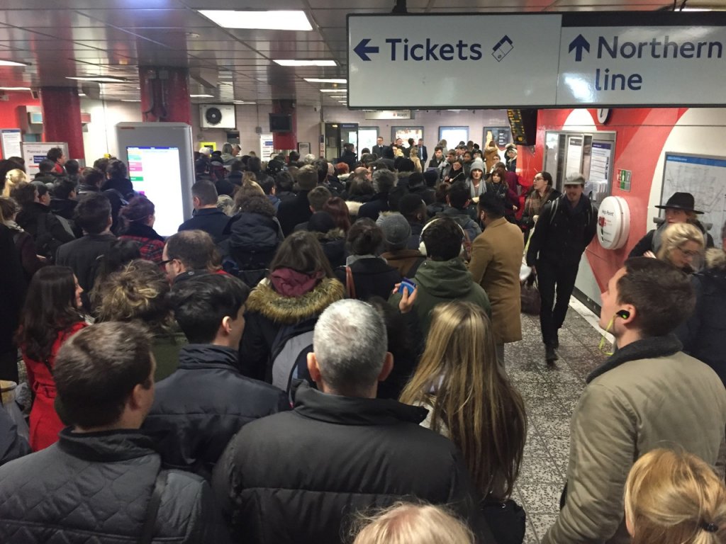 Busy underground