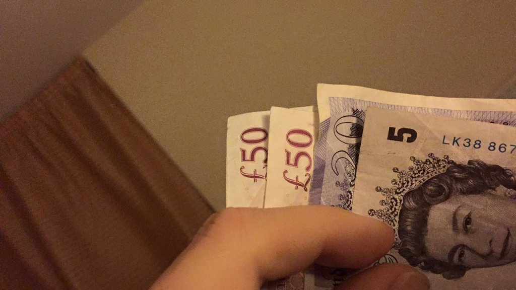 50 pound notes