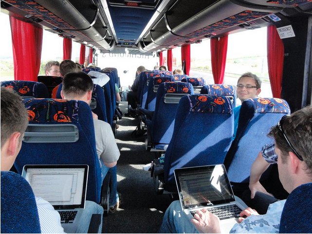 Geeks on a Bus