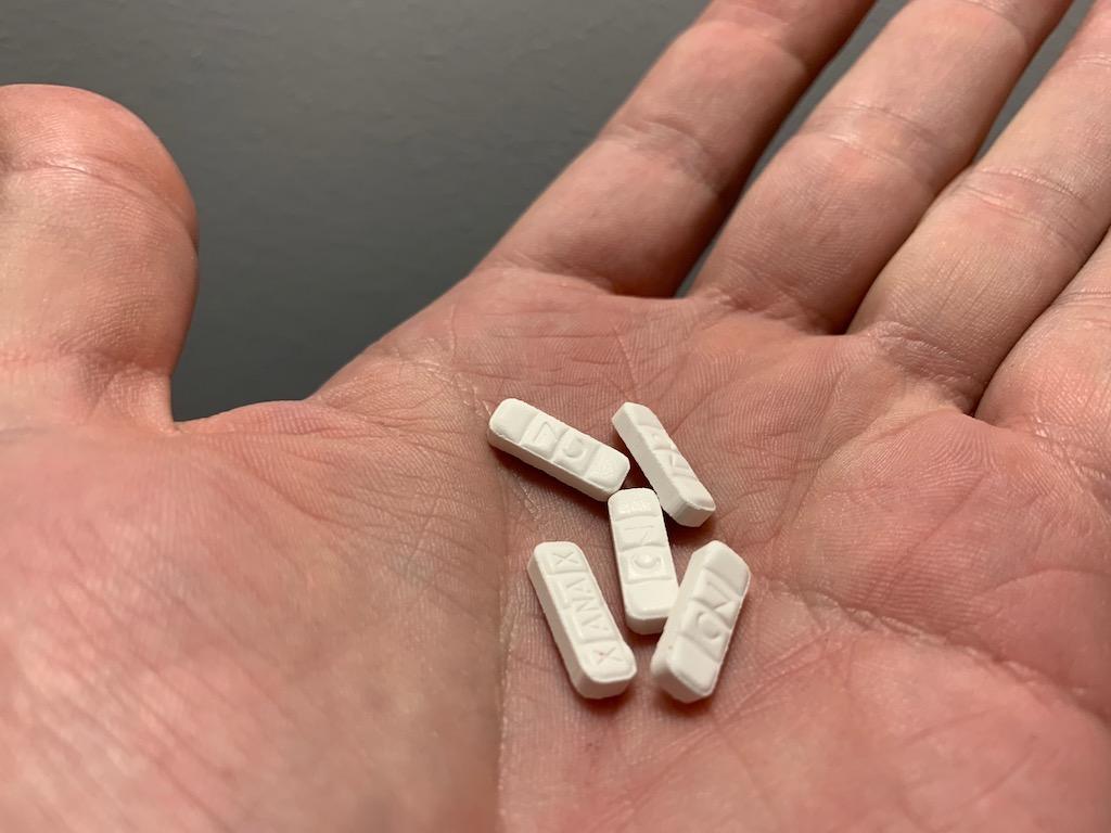 Xanax tablets