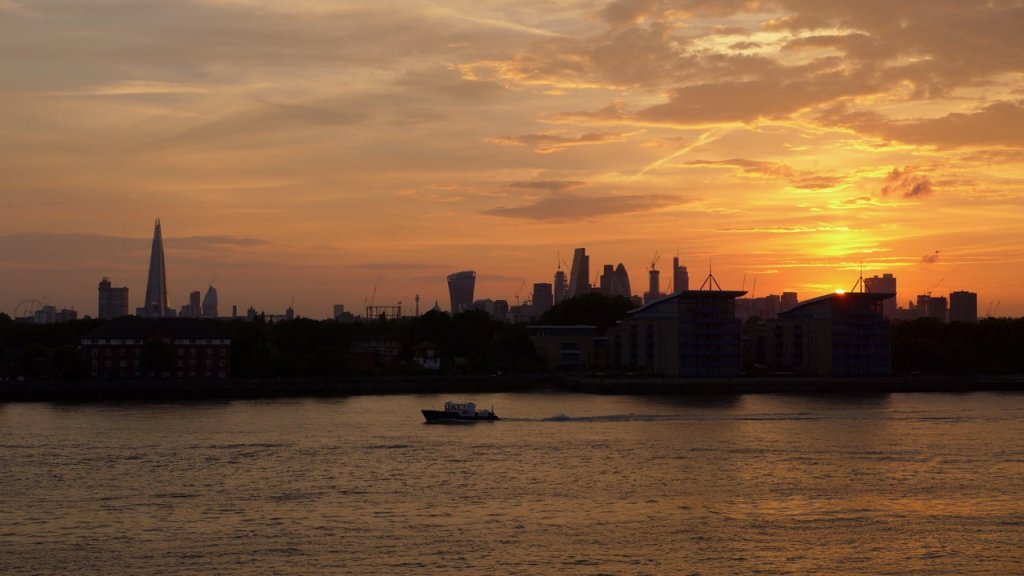 London sunset