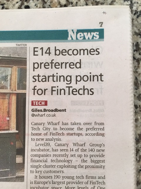 New home of Fintech