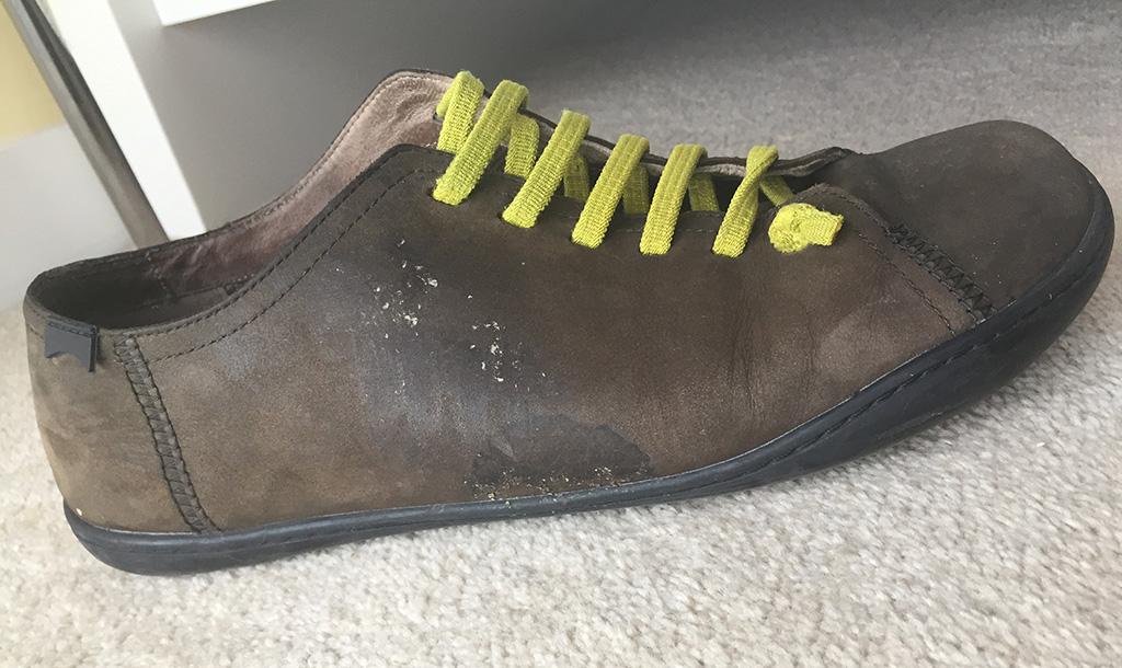 Ruined shoe