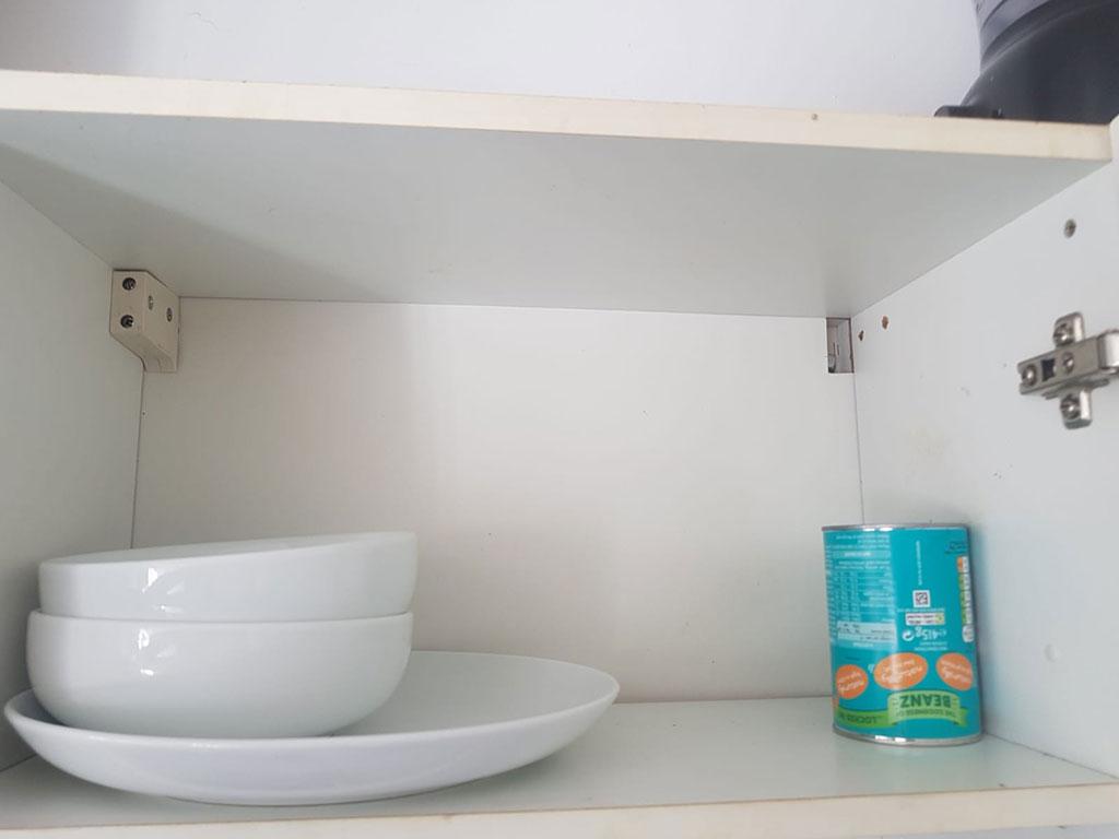 Empty cupboard