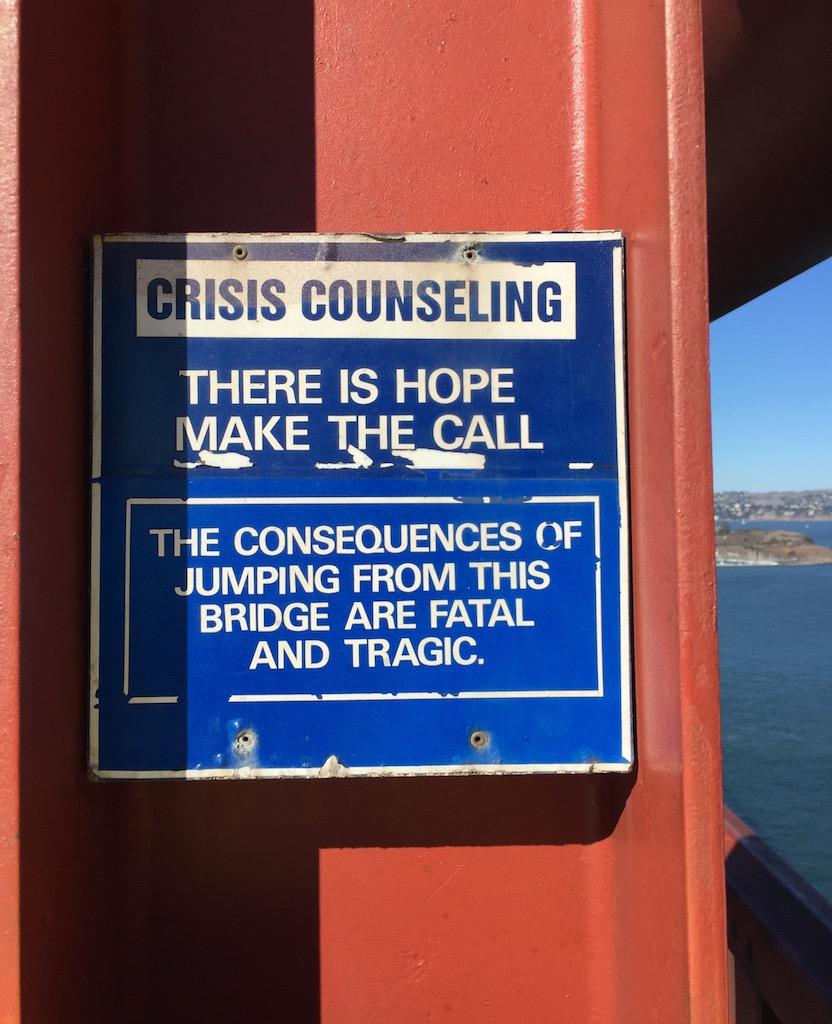 Golden Gate Bridge suicide