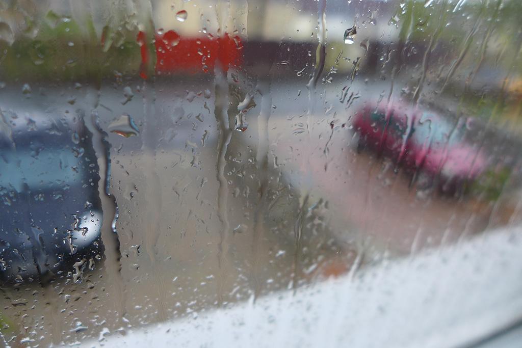 Raindrop on the window