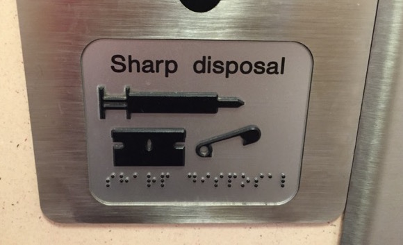 Sharp disposal