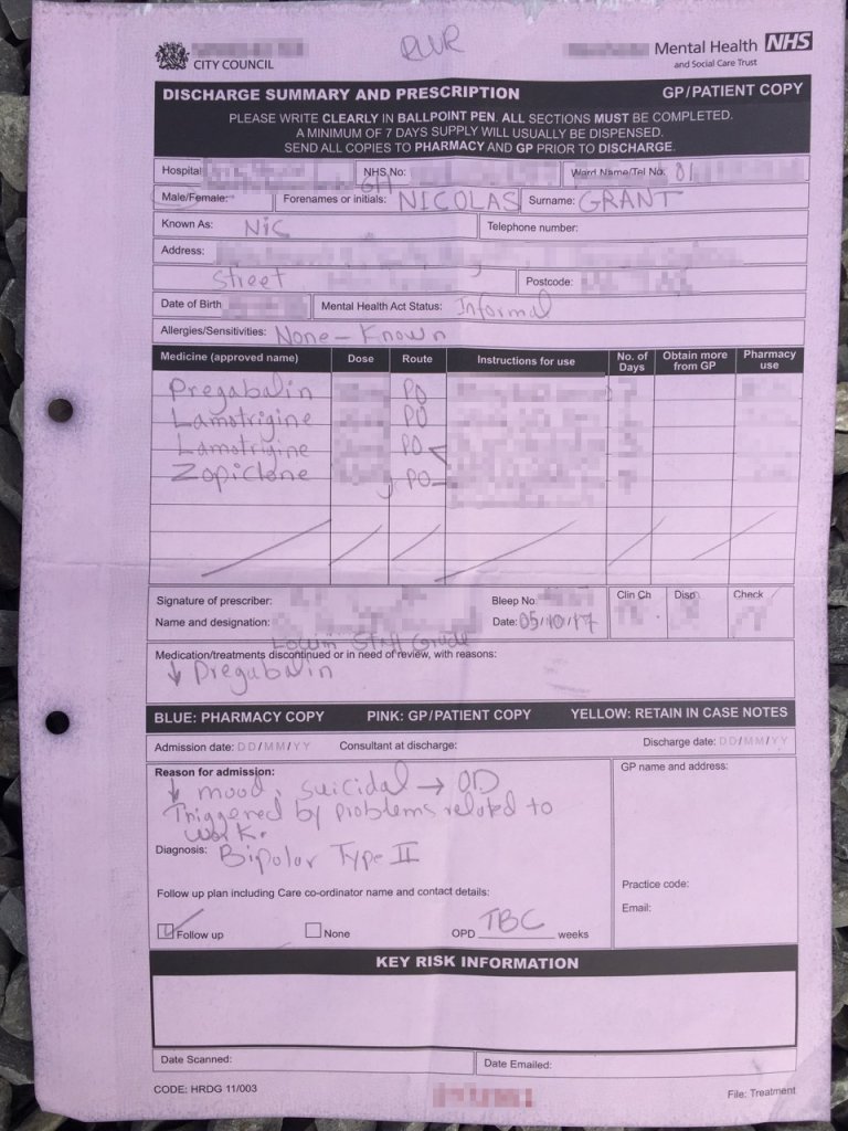 Discharge summary