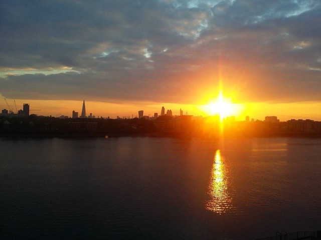 London sunset