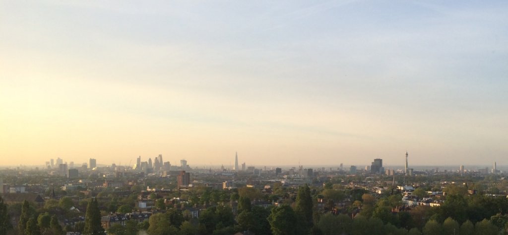 View from the Royal Free Hospital