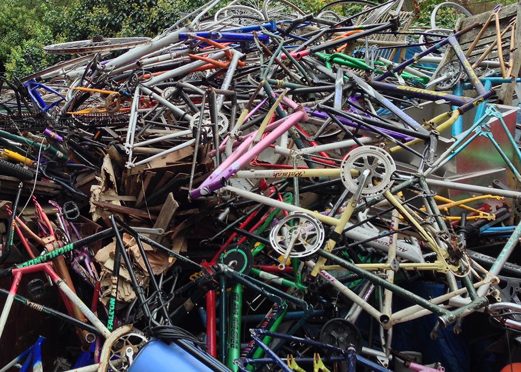 Scrap bikes